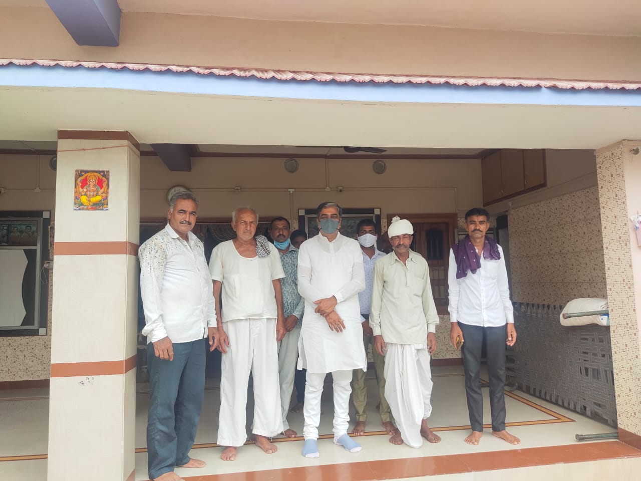 Kamabhai Rathod meeting people